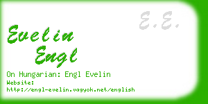 evelin engl business card